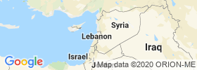 Mont Liban map